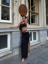 Set Crop Top Fund I Gjatë